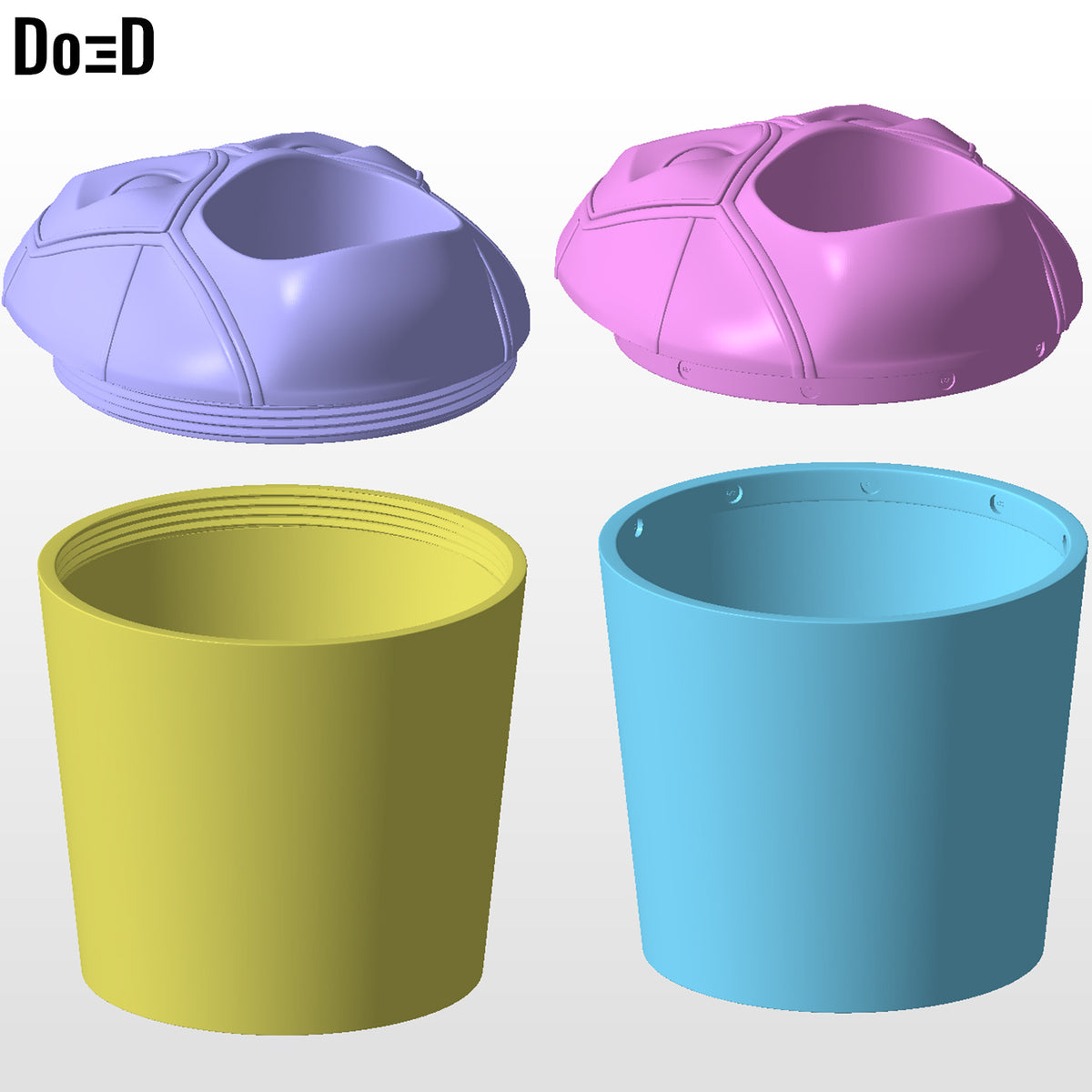 Deadpool 3 Popcorn Bucket Do3D Screamer 3D Printable Model File STL #DP38