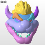 Bowser from Super Mario Helmet | 3D Printable Model #BM26