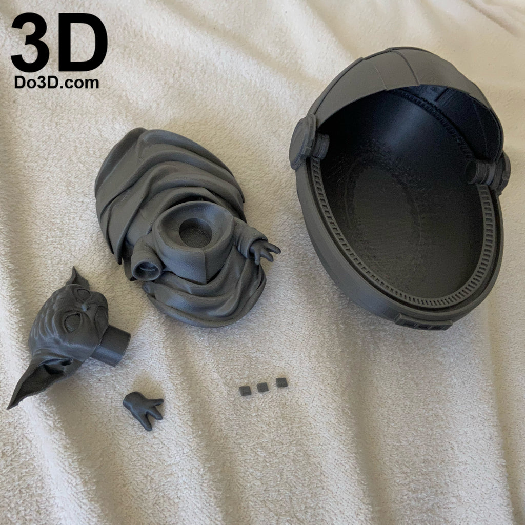 The Child Baby Yoda Crib Basket from Mandalorian | 3D Printable Model #6328