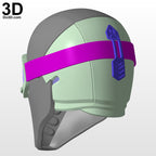 Snake Eyes G.I. Joe Type 2 Helmet | 3D Model Project #4723