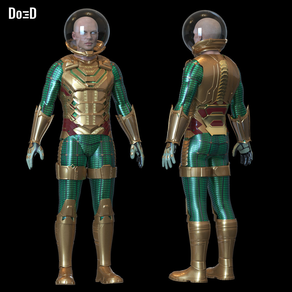 Mysterio V2 finished full-body armor