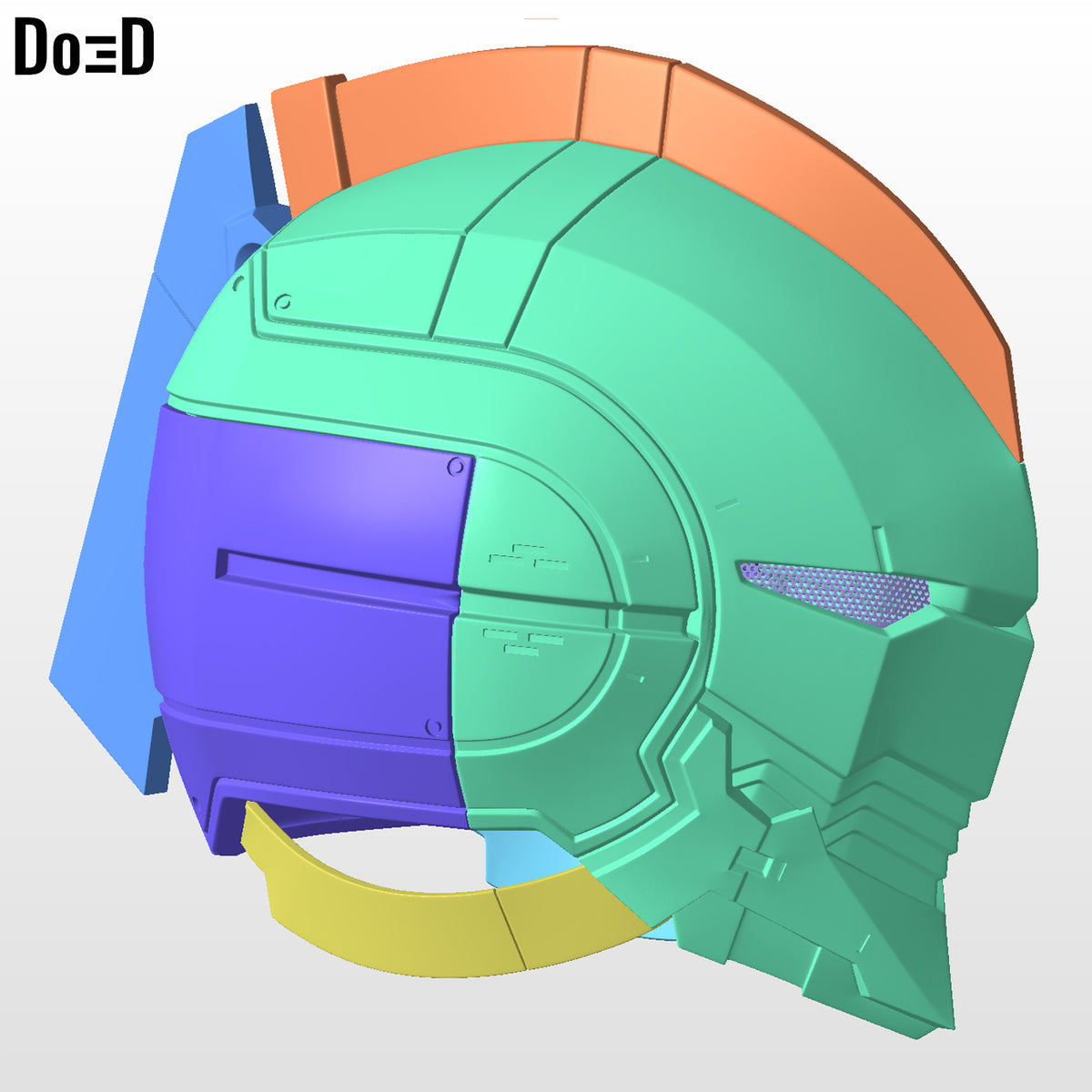 Ultraman Anime Helmet Shinjiro Hayata | 3D Printable Model STL file #H4421