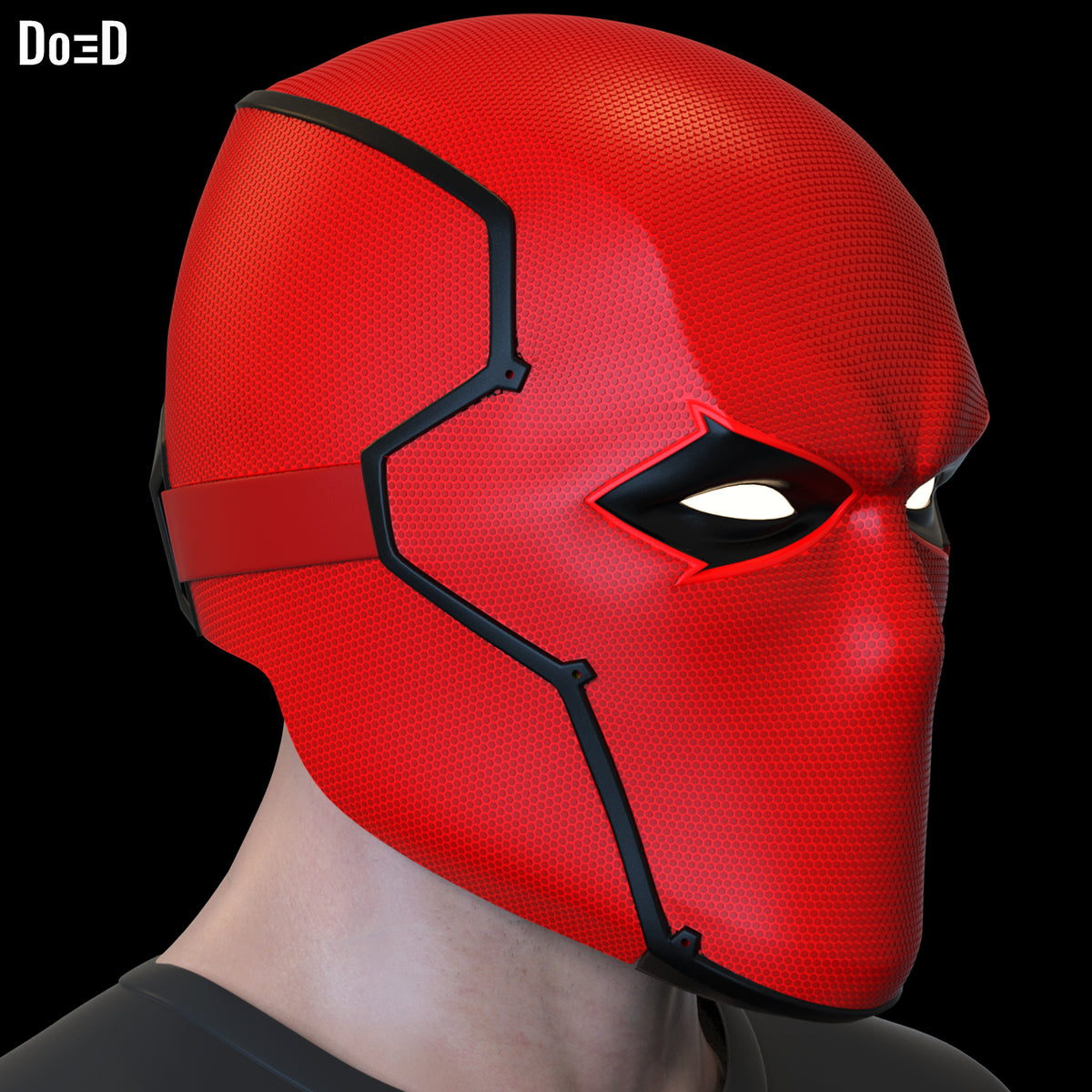 Red Hood Gotham Knights Helmet | 3D Printable Model Print File STL #R21