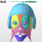 Bundle: Deadpool & Headpool Modular Helmet Pack 3D Printable Model STL File #HH3