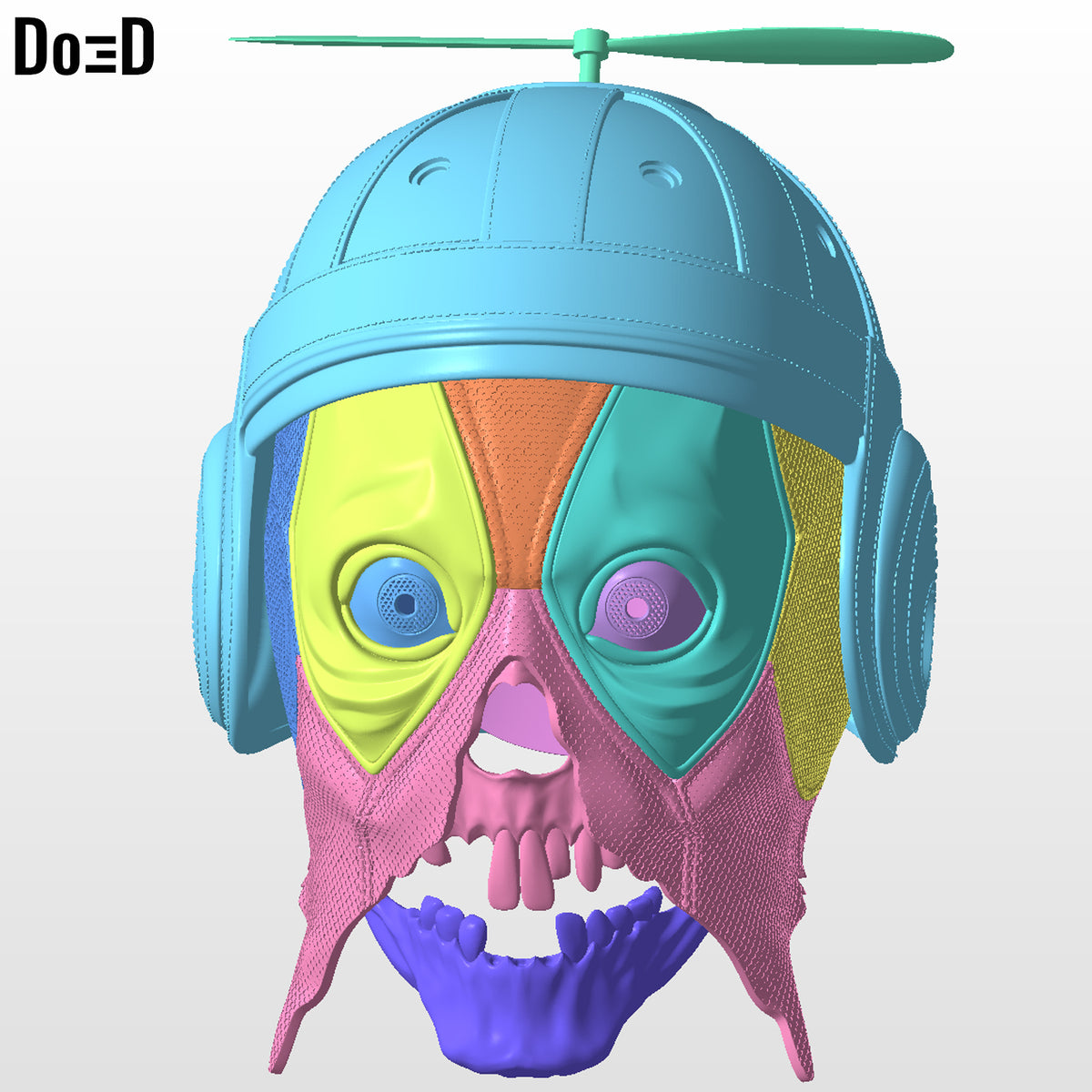Bundle: Deadpool & Headpool Modular Helmet Pack 3D Printable Model STL File #HH3