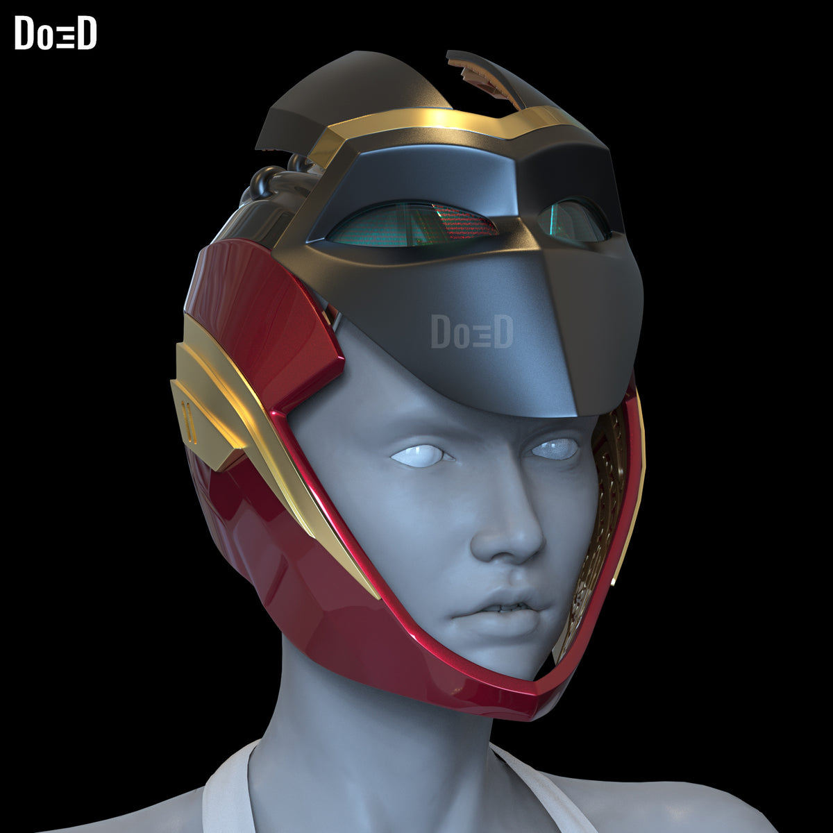 IronHeart Helmet Black Panther Wakanda Forever 3D Printable Model STL File #H53