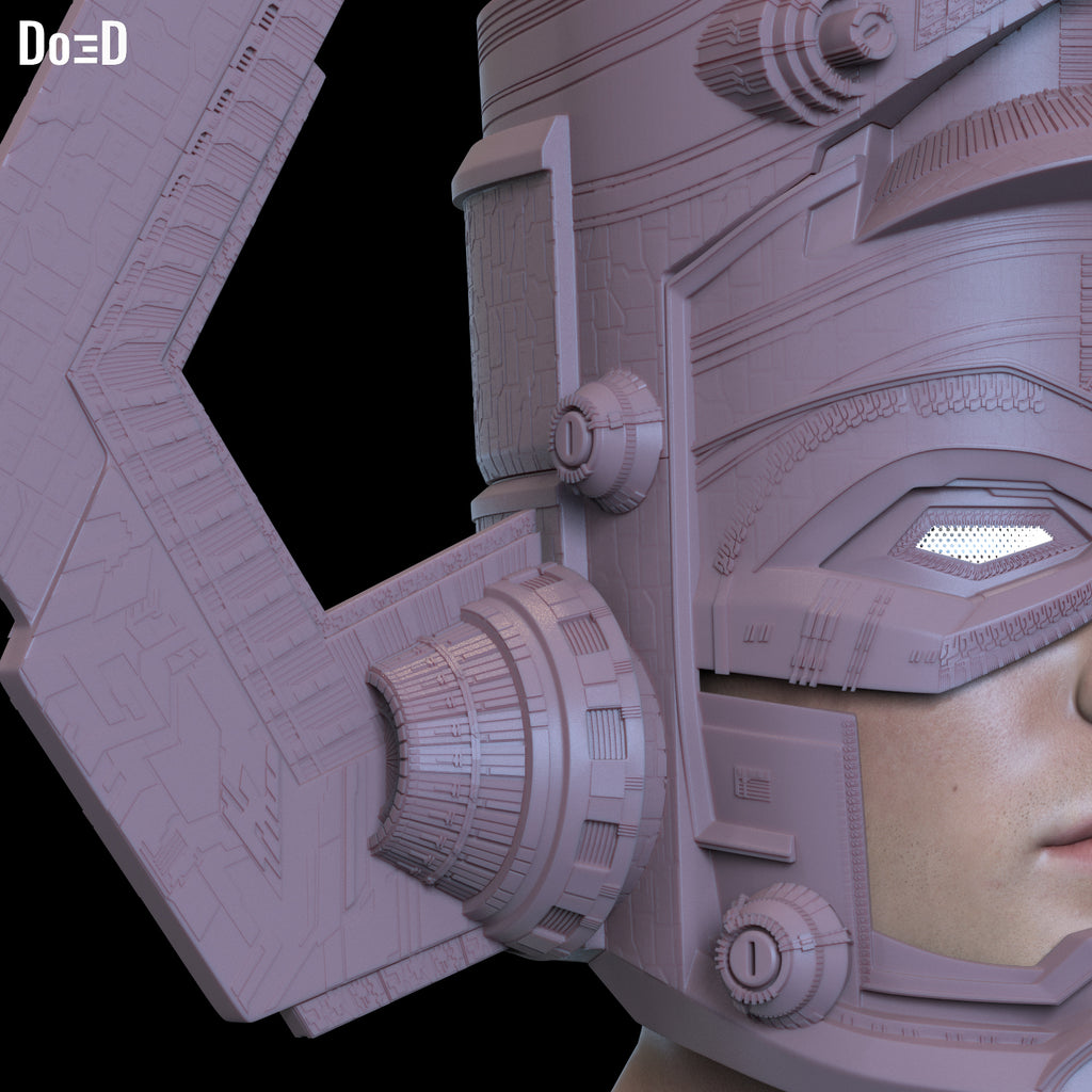 Galactus Popcorn Bucket / Helmet Fantastic Four 3D Printable Model STL File #GF3