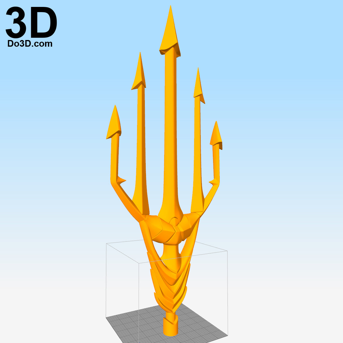 Aquaman Justice League Full Body Armor + Trident | 3D Printable Model STL #2247