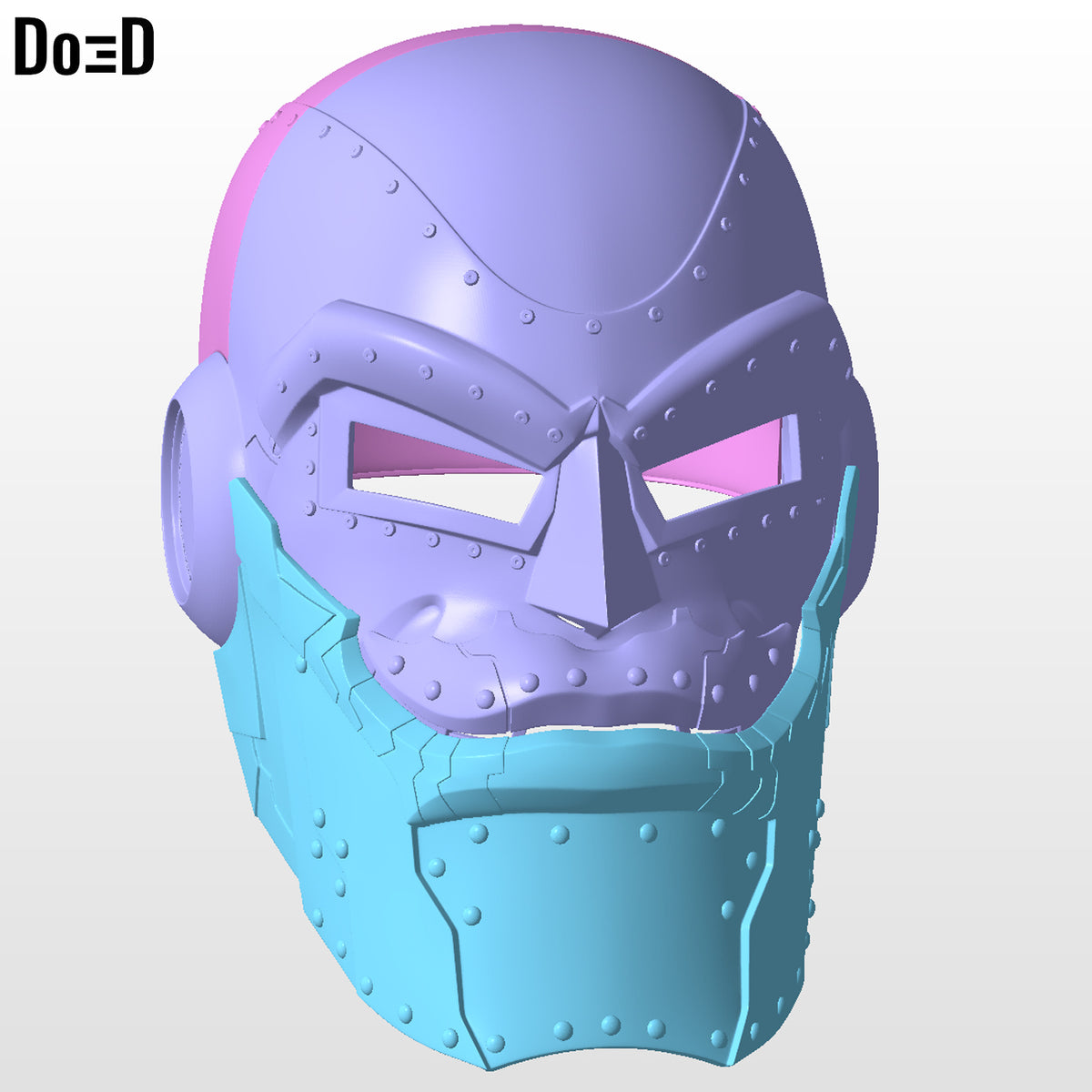 Doom Tyrant Helmet 003 3D Printable Model STL File #DT53