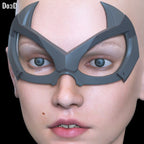 Black Cat Mask PS4 Eye Cover 3D Printable Model STL #BC88