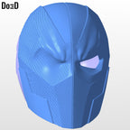 Deathstroke Justice League Helmet Mask, Cowl | 3D Printable Model STL #DJ67