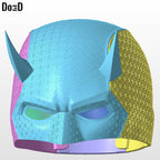 Elektra Daredevil Female Helmet | 3D Printable Model Print File STL #ED92