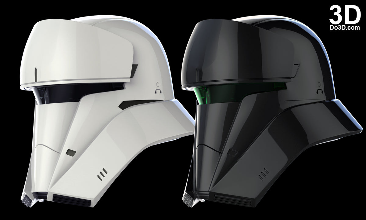 Hover Tank Trooper, Tanker, Commander Helmet Star Wars | 3D Model Project #1073