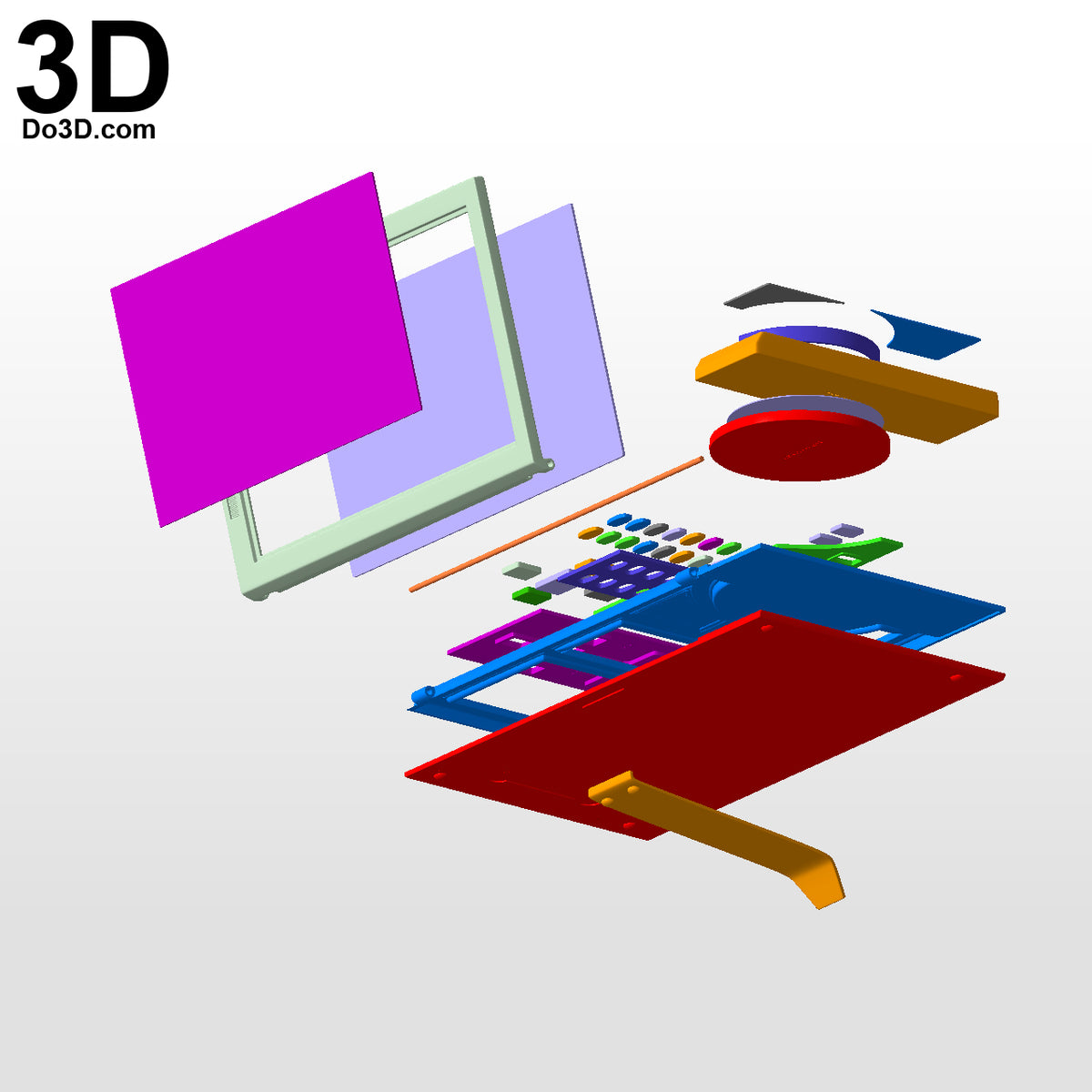 TVA Agent Tempad Loki Time Travel Tablet 2021 3D Printable Model STL File #TP72