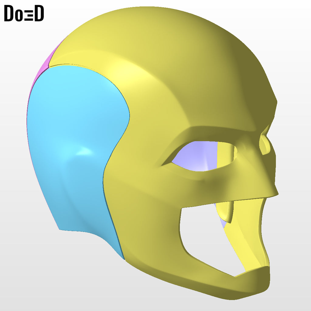 Judomaster Helmet Peacemaker 3D Printable Model #JM828