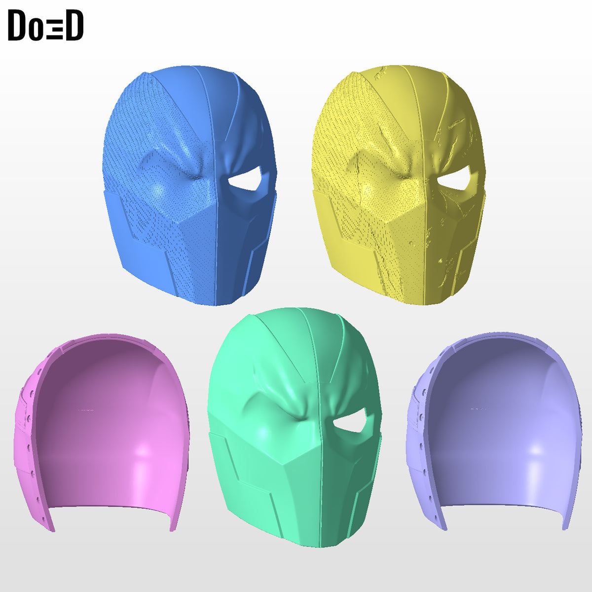 Deathstroke Justice League Costume Armor Suit | 3D Printable Model #DJ292