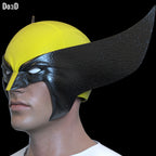 Wolverine Cowl / Helmet (Brown Suit Version) 3D Printable Model Print File #WB13