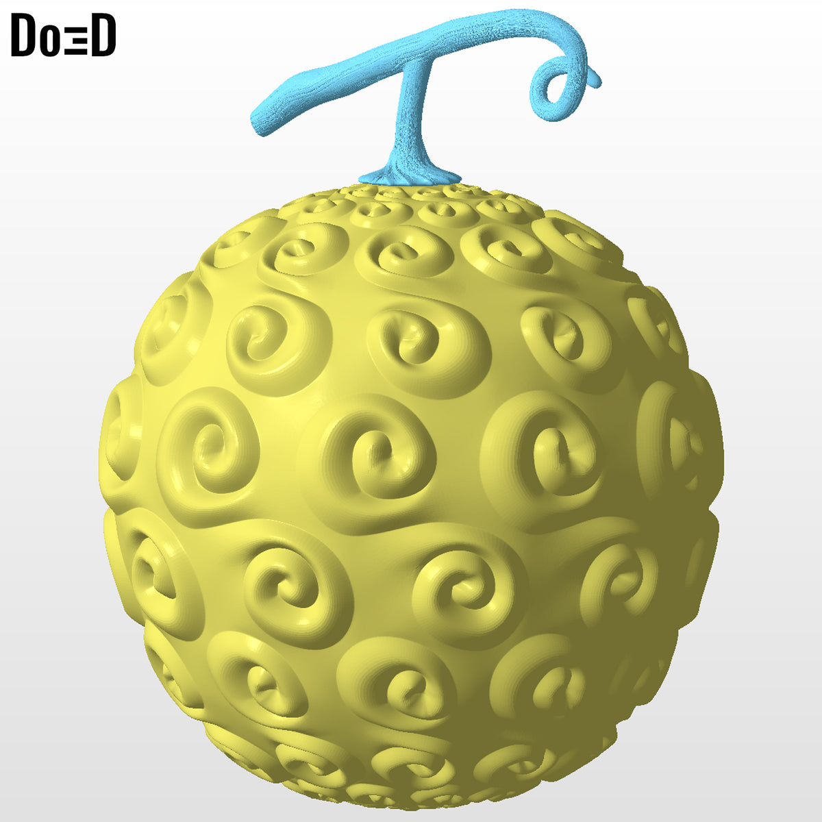 Gum-Gum Devil Fruit Gomu Gomu no Mi One Piece 3D Printable Model STL File #GG17