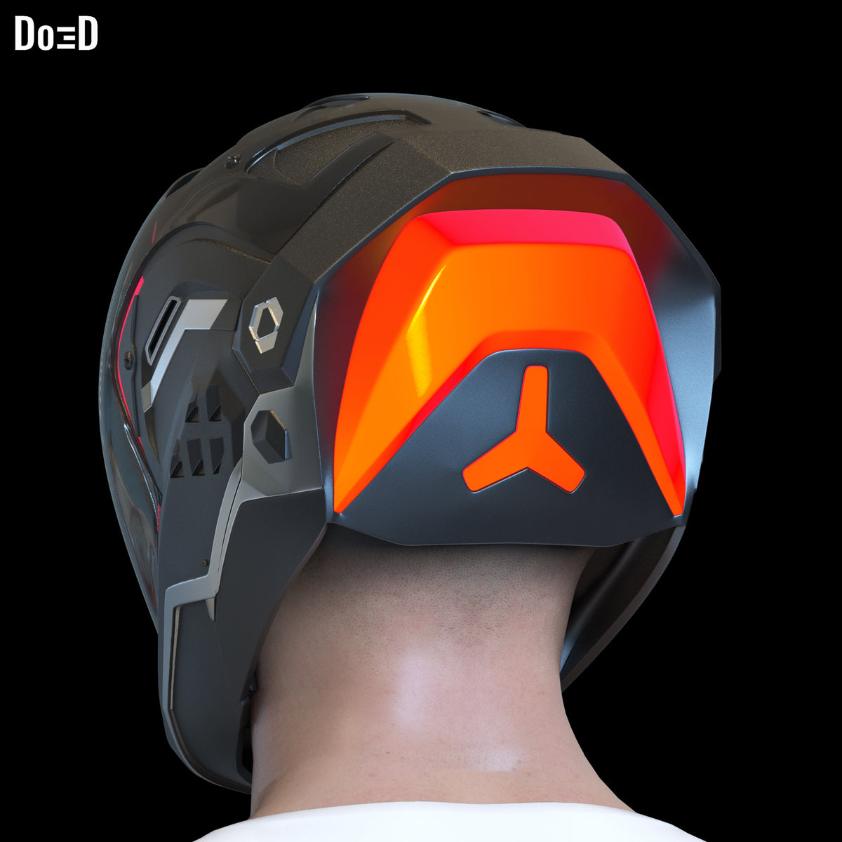 Tron Ares Light Cycle + Helmet | 3D Printable Model #LC923