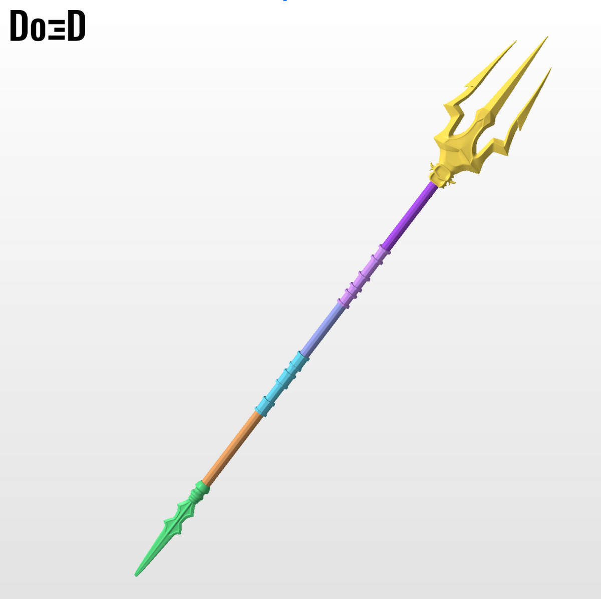 Black Manta Trident from Aquaman 2023 3D Printable Model STL Print #T221