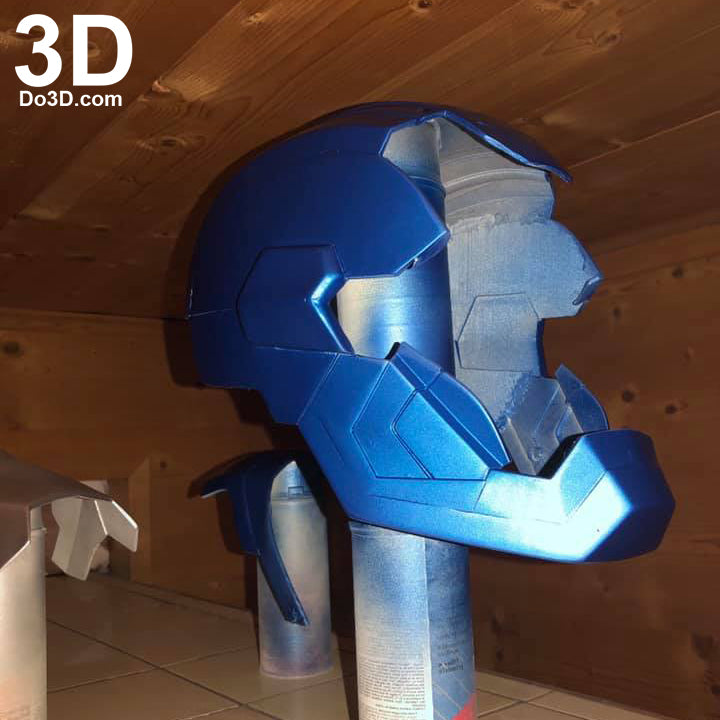 Iron Man Mark II Armor War Machine  MK 2 | 3D Model Project #792