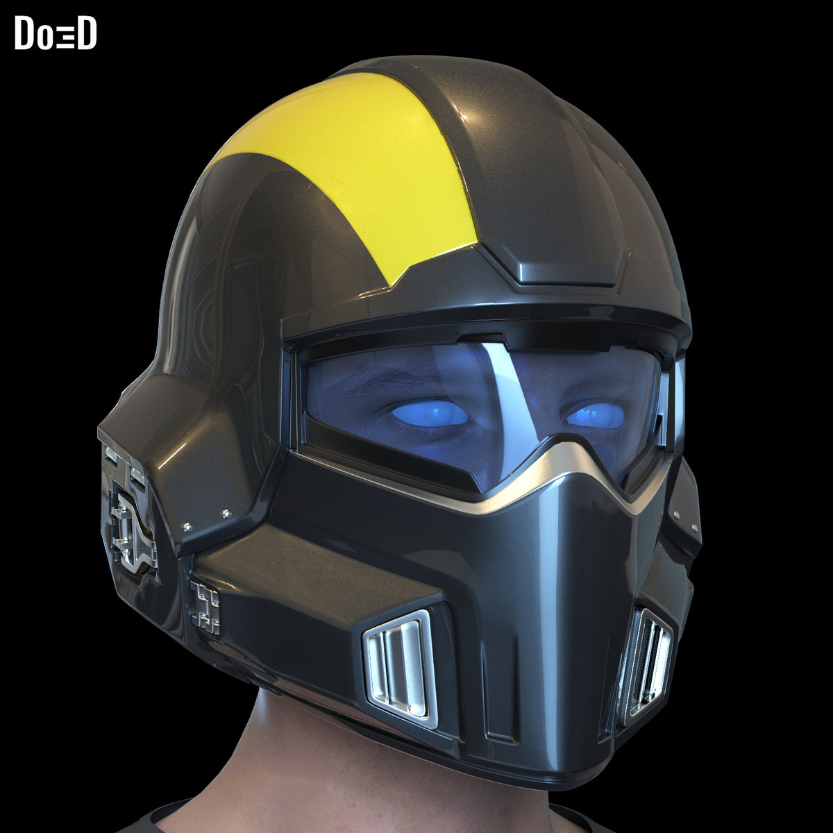 Helldivers Helmet 1 B-01 | 3D Printable Model #H001