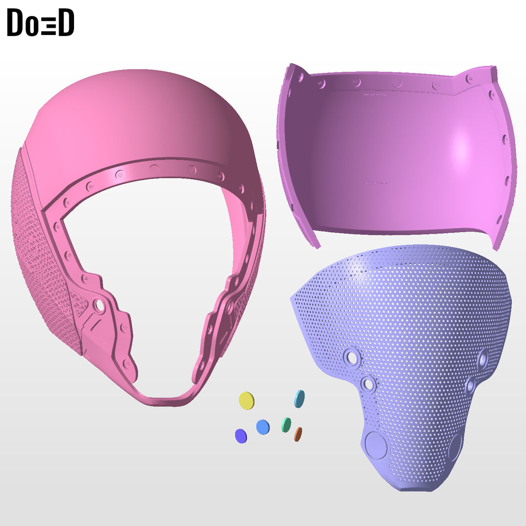 Ghost Thunderbolts Helmet | 3D Printable Model #GT32