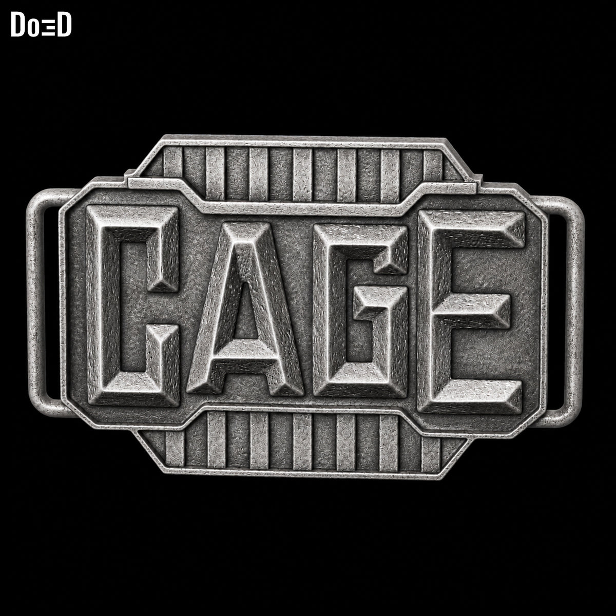 Johnny Cage Belt Buckle Mortal Kombat Movie 2 3D Printable Model STL File #JKB38