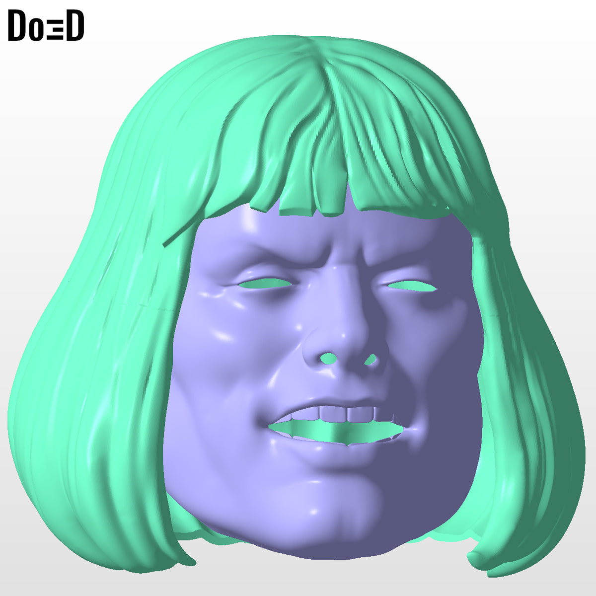 He-Man Meme Helmet Masters of the Universe MOTU 3D Printable Model STL File #HM4