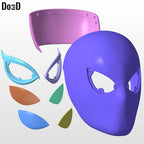 Agent Venom Armor Ultimate Spider-Man: Web Warriors, 3D Model Project #959