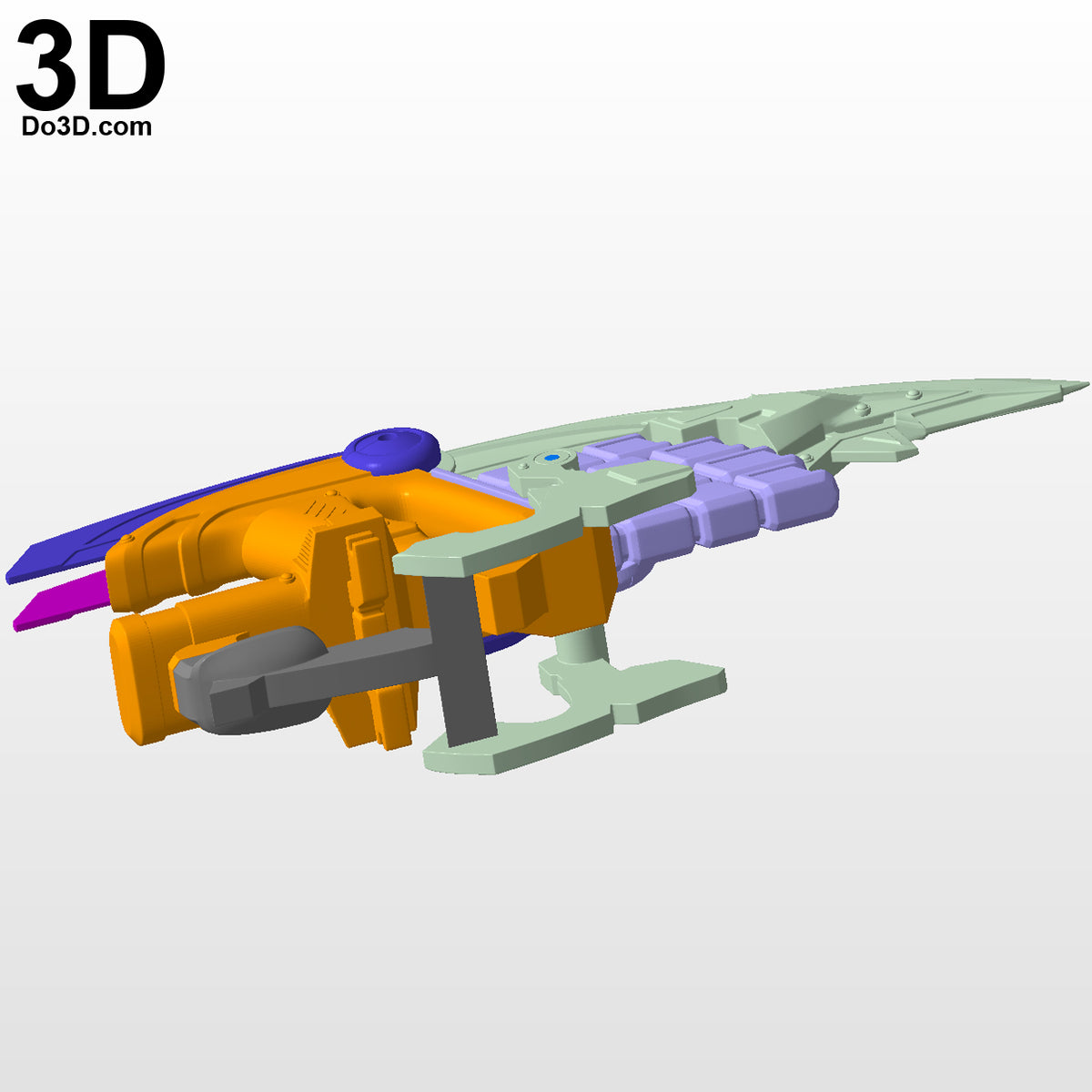 Power Rangers Jungle Fury Rhino Ranger Morpher | 3D Model Project #6274