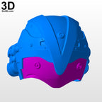 Cyberpunk 2077 Psycho Squad Police Helmet | 3D Printable Model #4335
