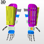The Batman 2022 Batsuit Upper Body Armors | 3D Printable Model STL File #B21