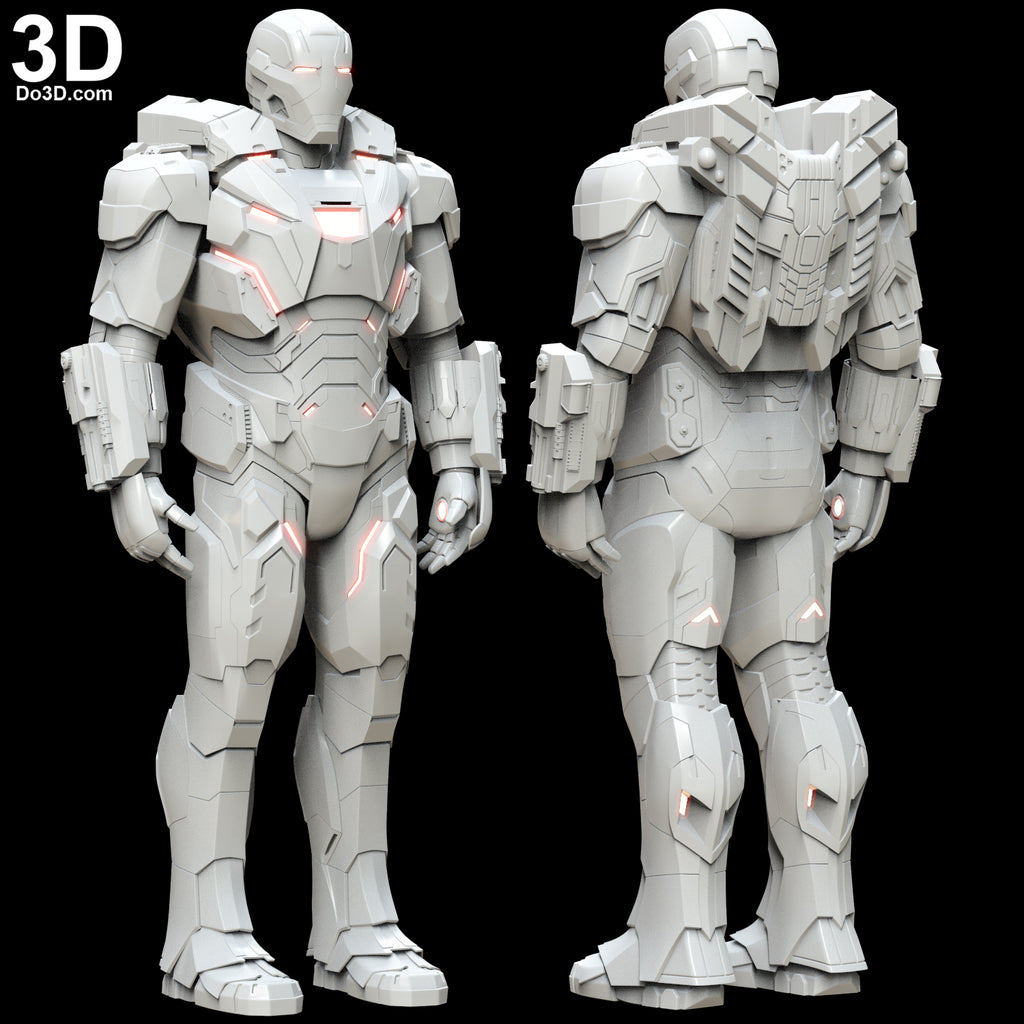 War Machine 004 Armor Mark IV MK 4 | 3D Printable Model #4664