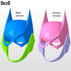 Batman BGAK Cowl / Helmet 3D Printable Model Print File STL #F53
