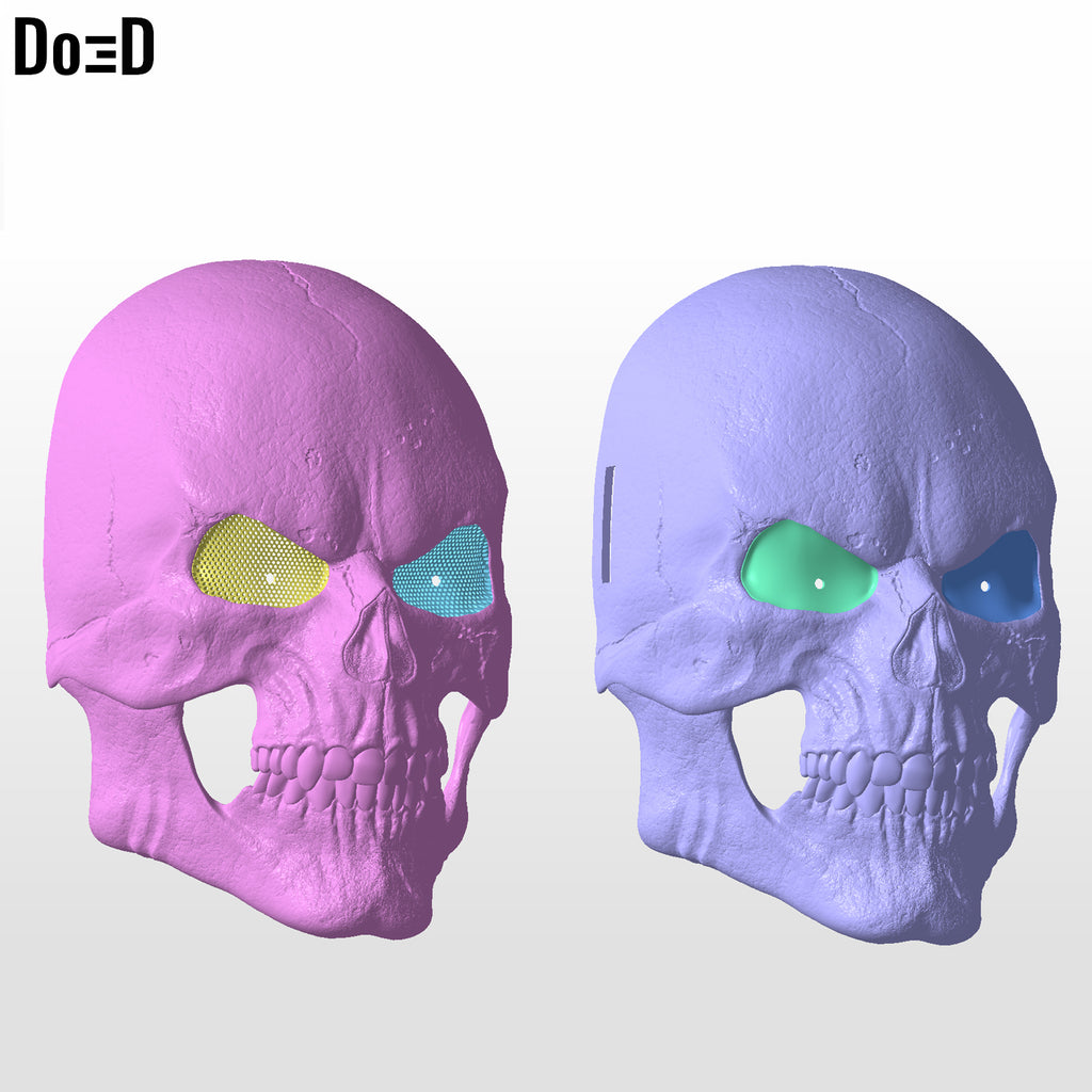 Skeletor Helmet + Collar + Havoc Staff 3D Printable Model Mask #SM953