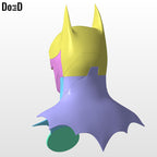 Batman 2023 Cowl Michael Keaton Helmet The Flash 3D Printable Model File STL #B1