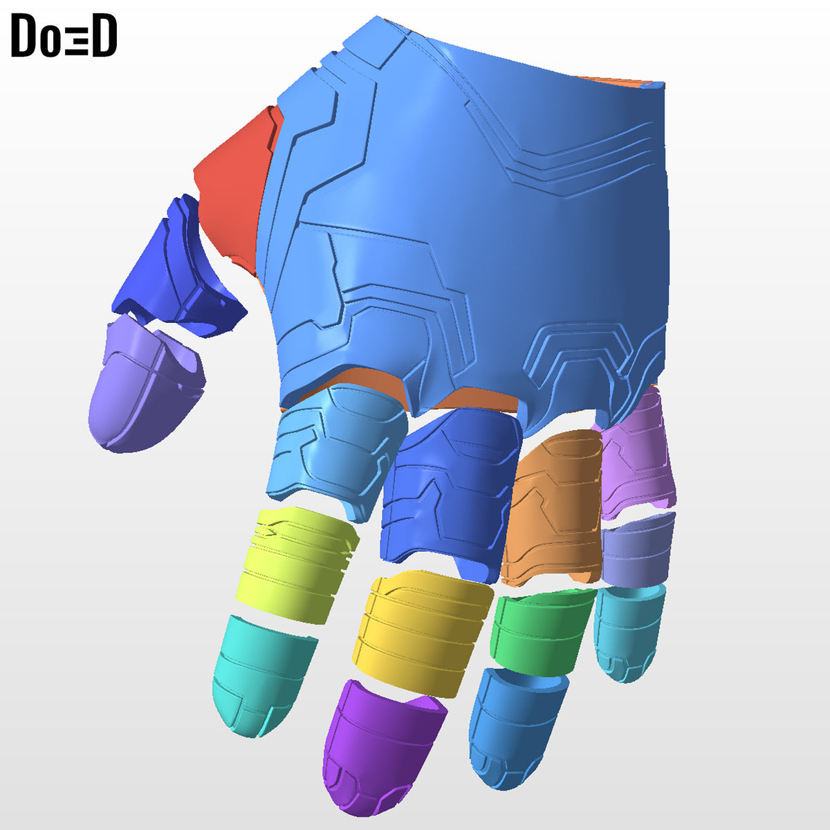 Winter Soldier Arm Classic Bucky Cosplay  |  3D Printable Model #267