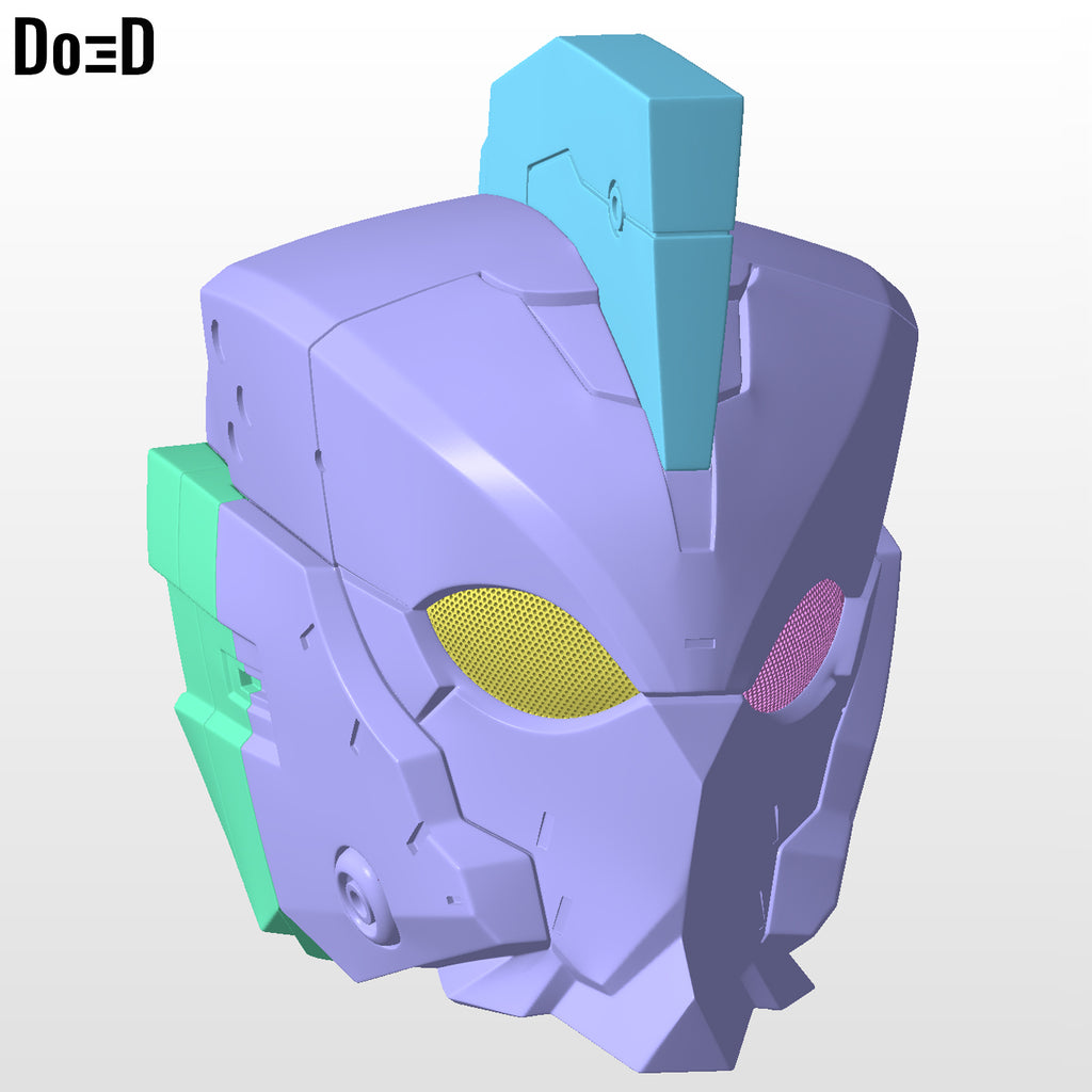 ACE Ultraman Anime Helmet Seiji Hokuto | 3D Printable Model STL file #U312