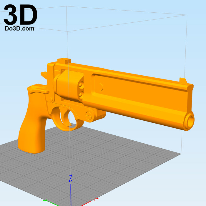 Metal Gear Solid 5 Gun / Pistol | 3D Printable Model #1689
