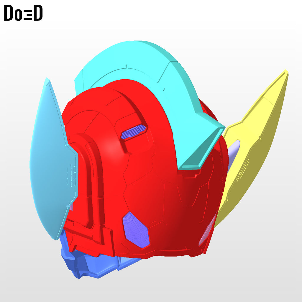Taro Helmet Ultraman Netflix for Cosplay | 3D Printable Model STL File #T421