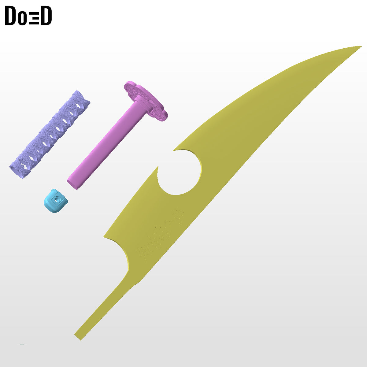Tengen Uzui Nichirin Swords Demon Slayer Weapon | 3D Printable Model #TUDS1