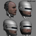 Robocop Helmet 1987 Inner and Outter | 3D Printable Model #224