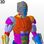 DMK-1 Armor Robot Suit Design Concept | 3D Printable Model STL File DMK1 #2972