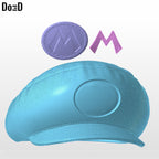 Bundle: Mario Super Mario Helmet | 3D Printable Model #BMM45