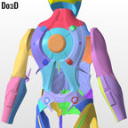 Rinzler Suit Tron Legacy Armor | 3D Printable Model STL Print #A599