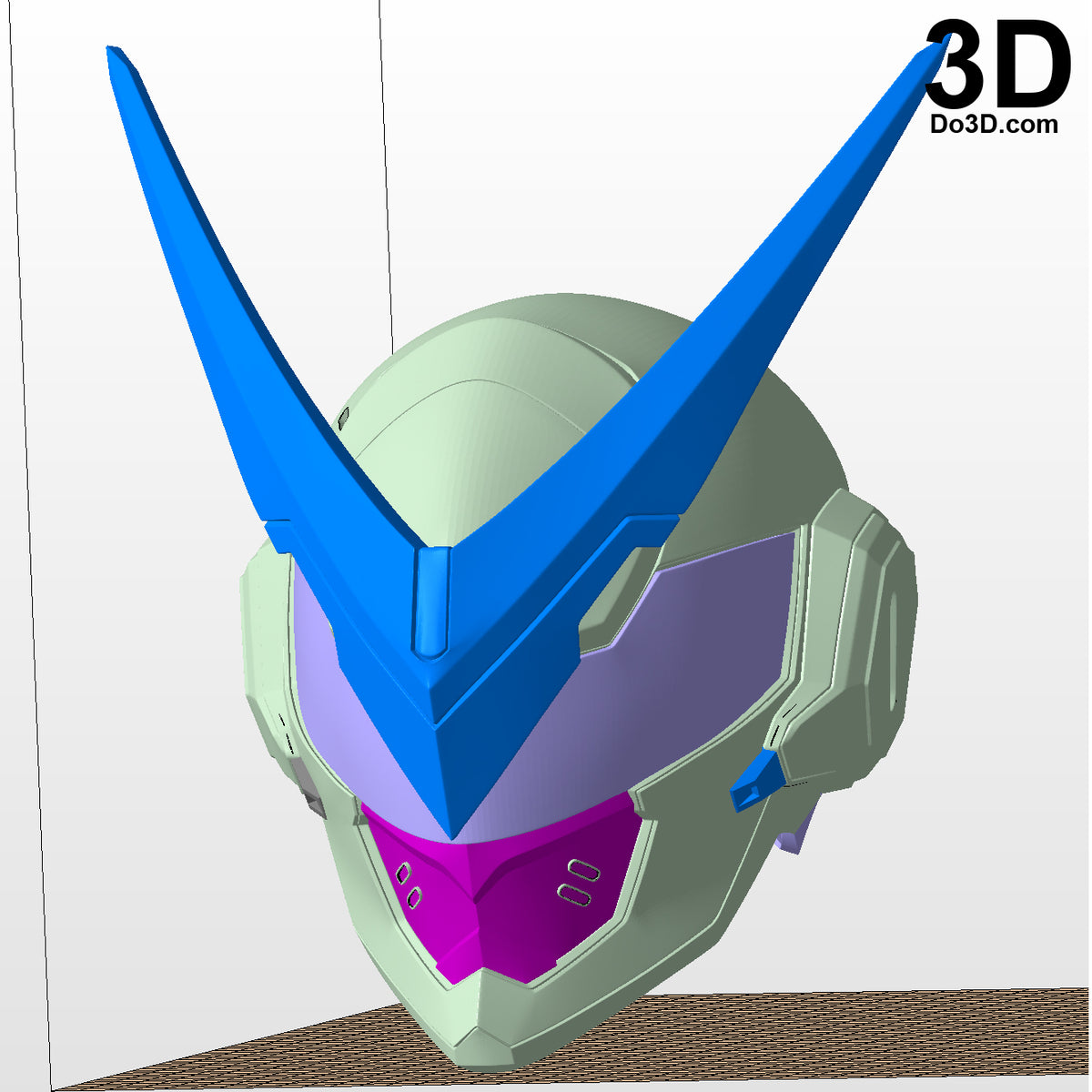 Genji Sentai Helmet Overwatch Anniversary | 3D Model Project #2758
