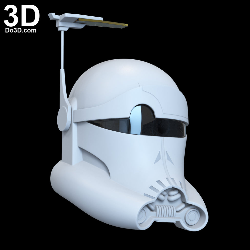 5 Helmet Bundle: Hunter, Echo, Wrecker, and Crosshair 3D Printable Model #BB283