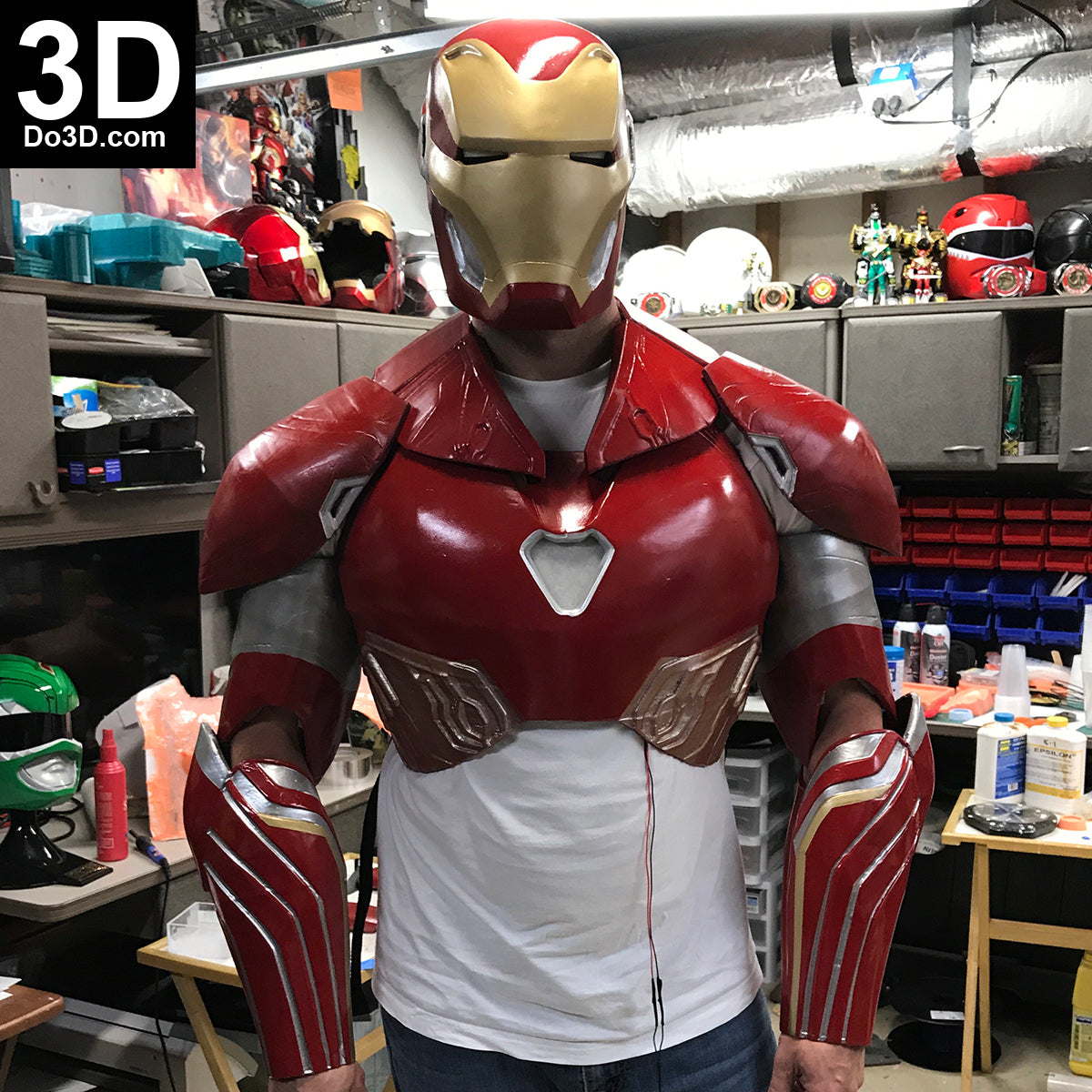 Iron Man Mark XLVIII MK 48 Upper Body Armor | 3D Model Project #2969