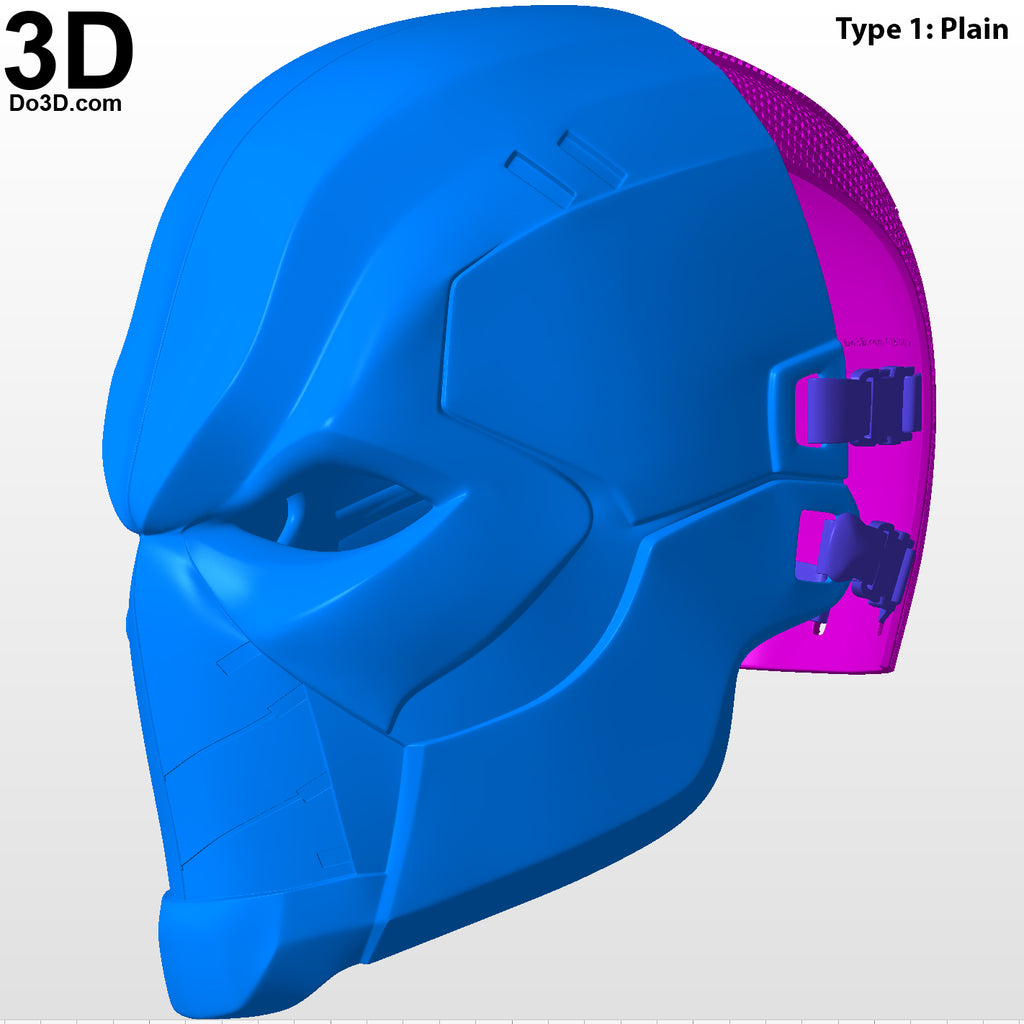 DeathStroke Titans Helmet | 3D Printable Model Print File STL file #DT50